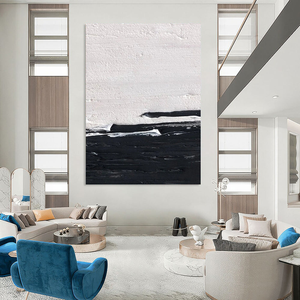Large Custom Abstract Artworks with Textured Styles for Hotel & Entryway DTP402