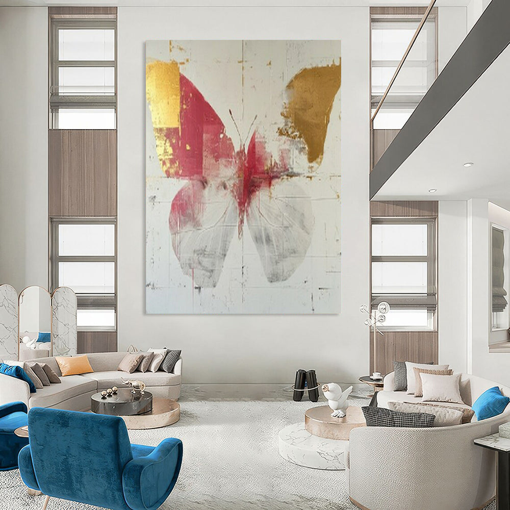 Tremendous Hand-Painted Abstract Wall Art for Bedroom & Spa LargeART2207