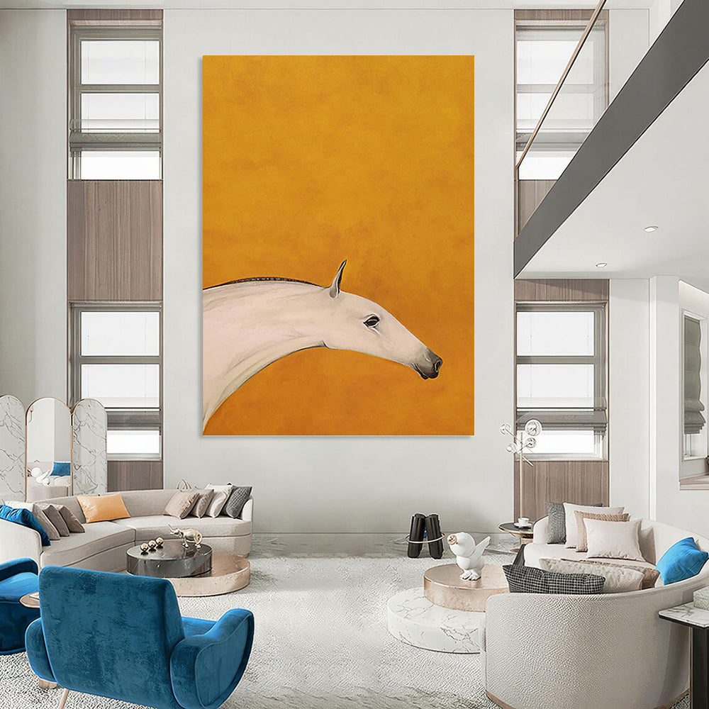 Large - Sized Energetic Hand - Painted Textured Abstract on Canvas for Office & Bedroom DKH1427