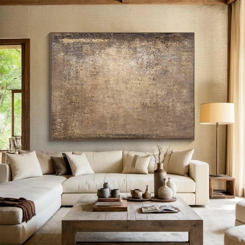 Massive Hand-Painted Abstract Art for Dining Room & Hotel Lobby LargeART1520
