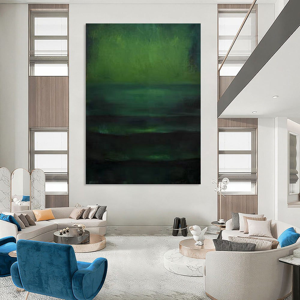 Enormous Hand - Painted Textured Abstract Artwork for Dining Room & Hotel DKH1189