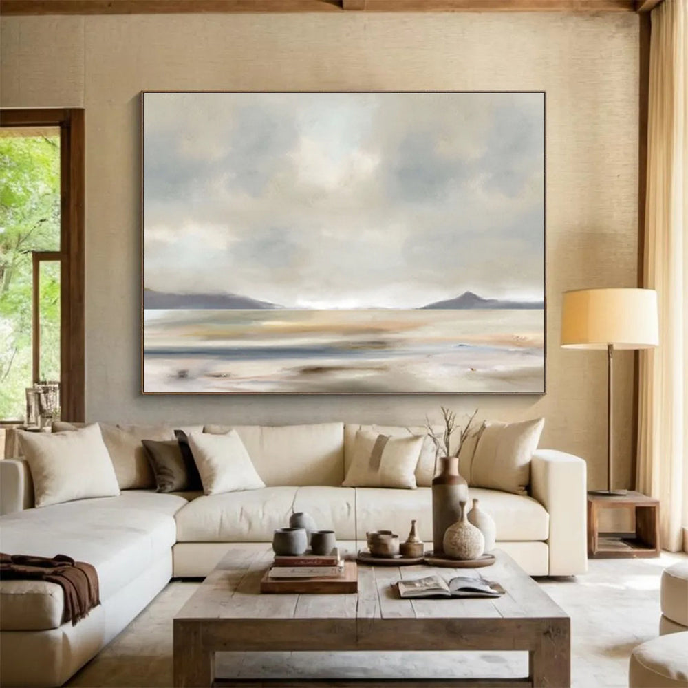 “Inspiring Echoes” Immense Abstract Artwork for Entryway & Office DKH359