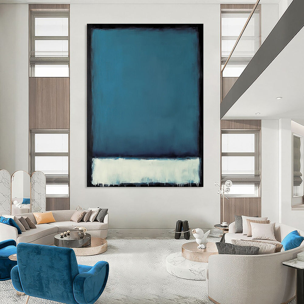 Whimsical & Playful Hand-Painted Bespoke Abstract Painting for Bedroom & Bar LargeART1953