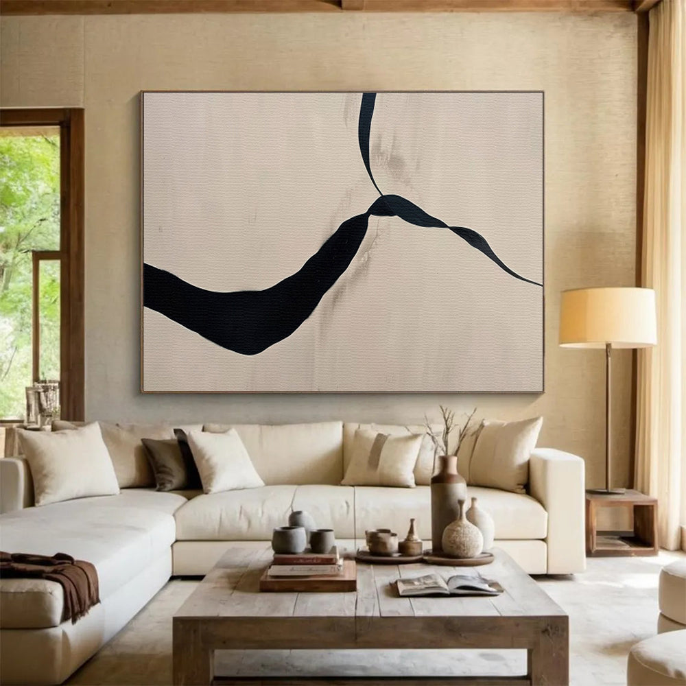 Immense Abstract Painting for Hallway & Bar DKH145