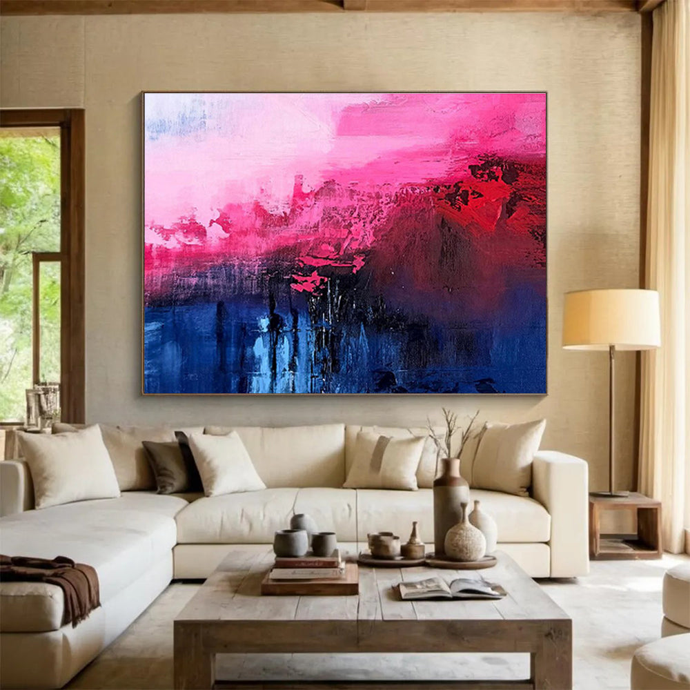 “Innovative Horizons” Vast Abstract Painting for Office & Bar DKH268