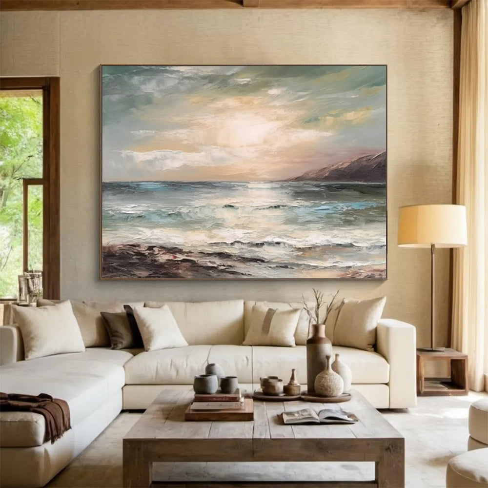 Vast Abstract Mural for Entryway & Hotel Lobby LargeART1546