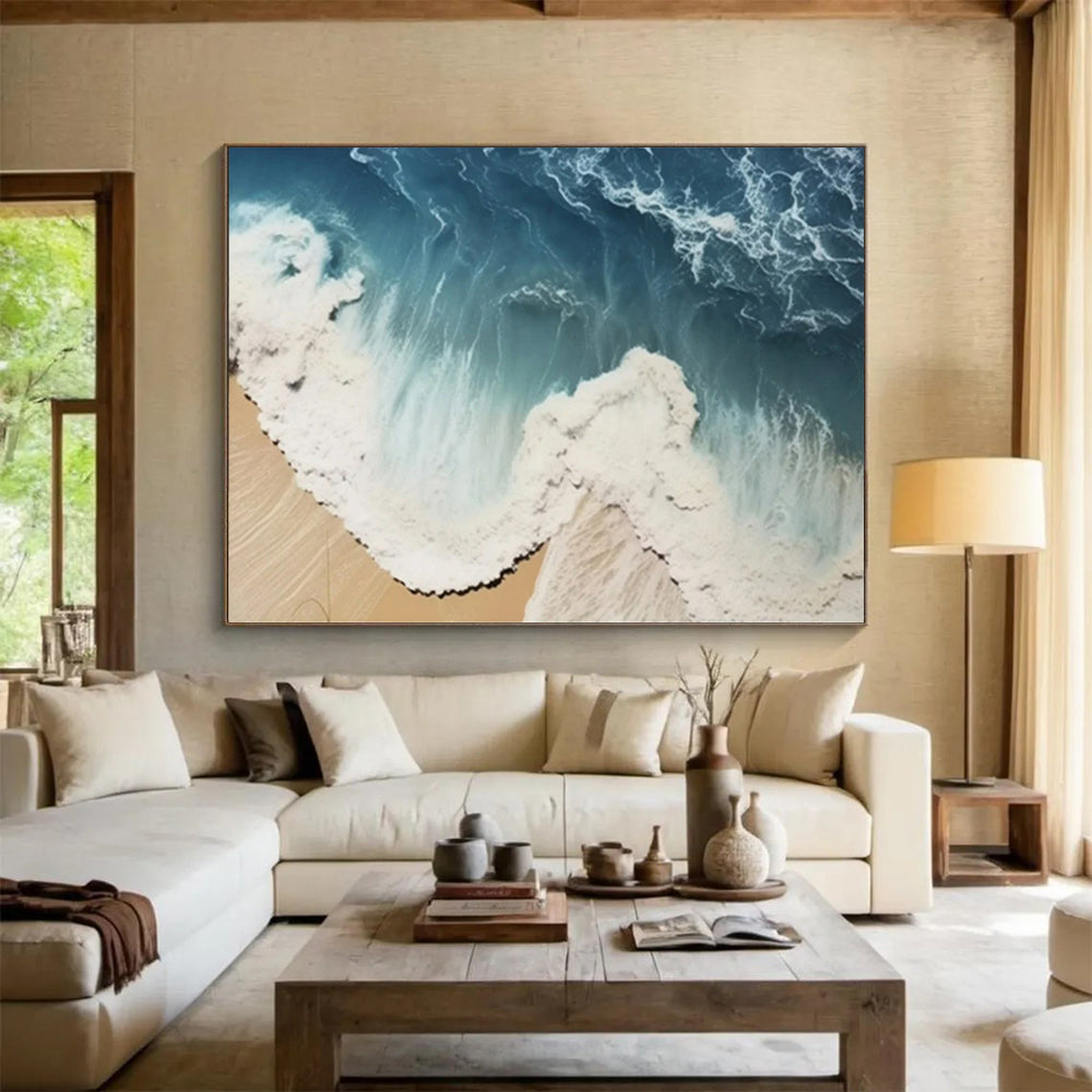Massive Abstract Wall Art for Dining Room & Entryway LargeART1549