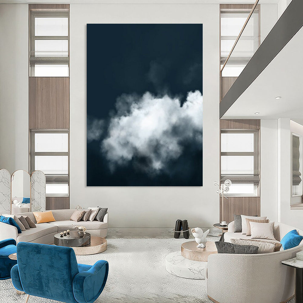 Large Custom Abstract Artworks: Handmade Textures for Bedroom & Office DTP233
