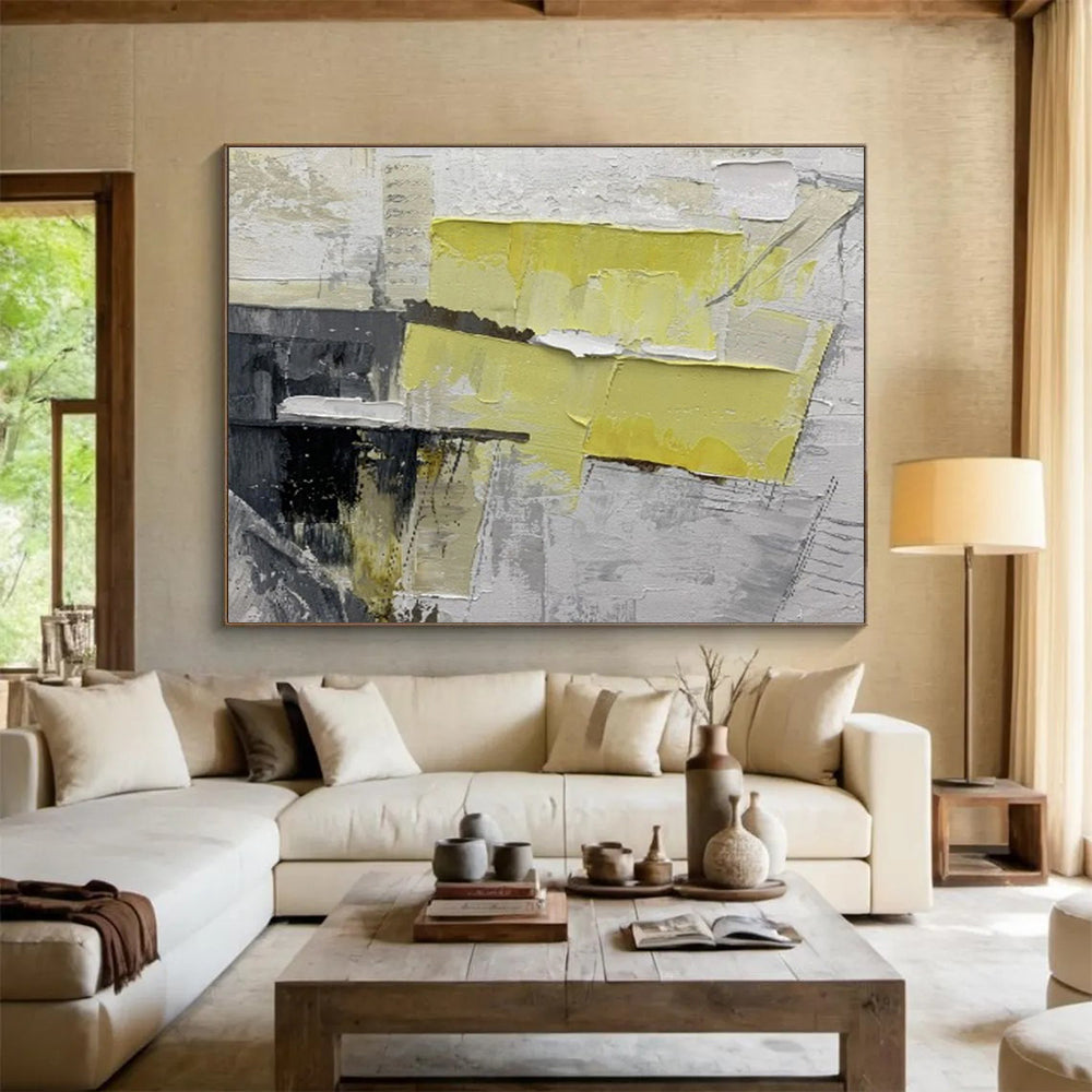 Giant Hand - Painted Textured Abstract Wall Mural for Entryway & Bedroom DKH595