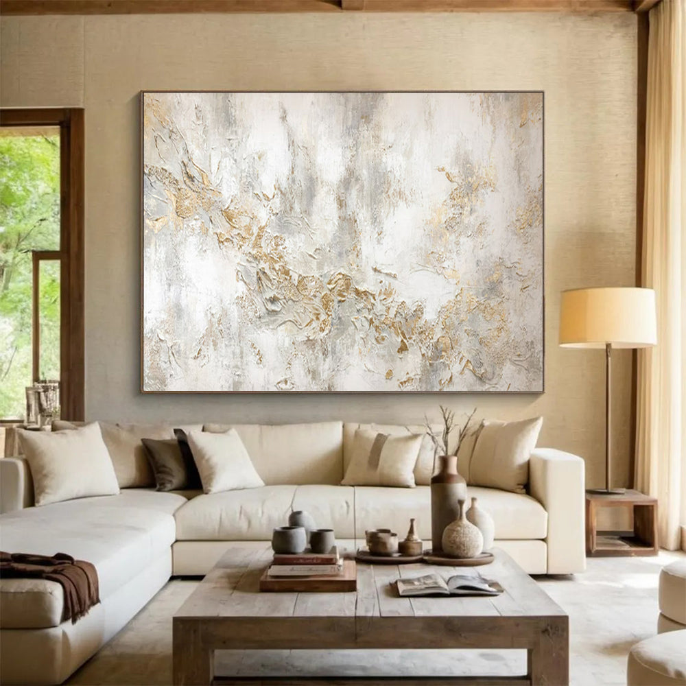 Edgy Abstract Wall Decor for Hallway & Bar LargeART1772