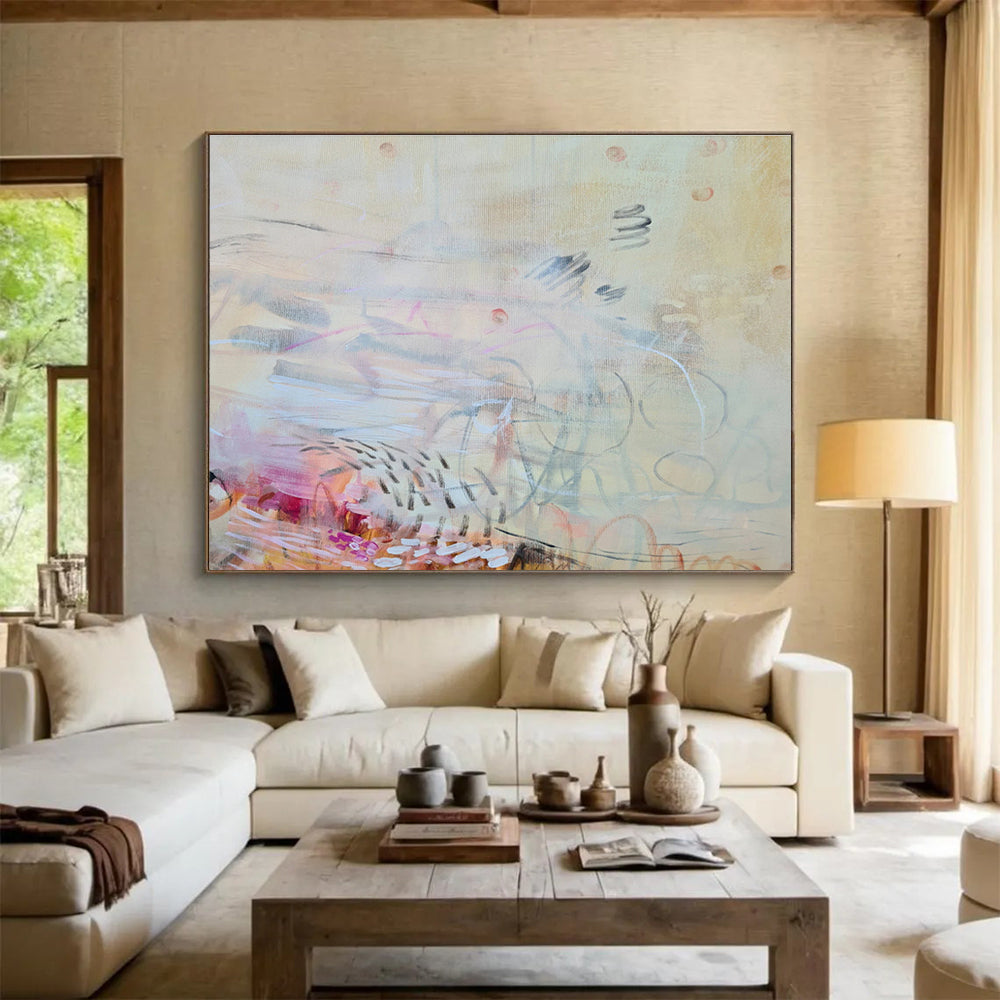 Custom Abstract Wall Decor for Office & Entryway DKH066