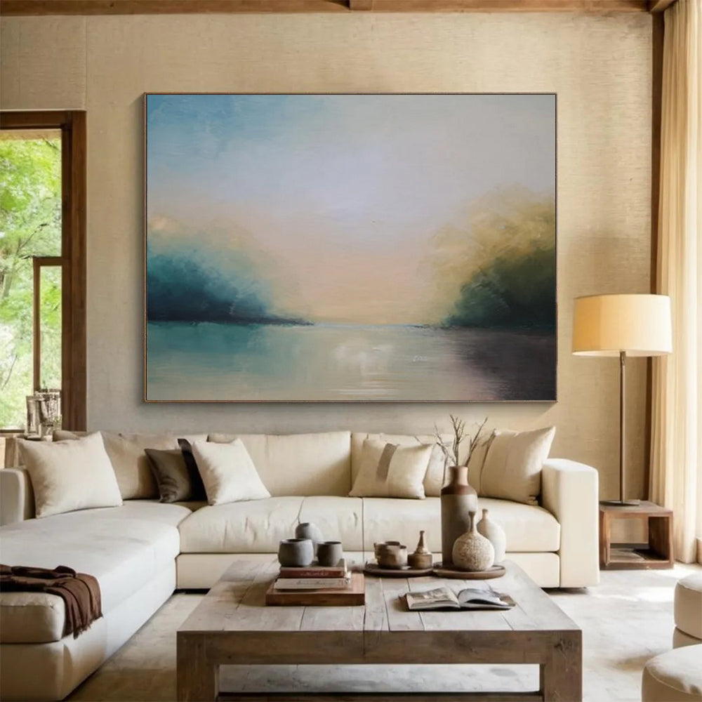 Soft Landscape Abstract - Serene Bedroom Escape DLZ014