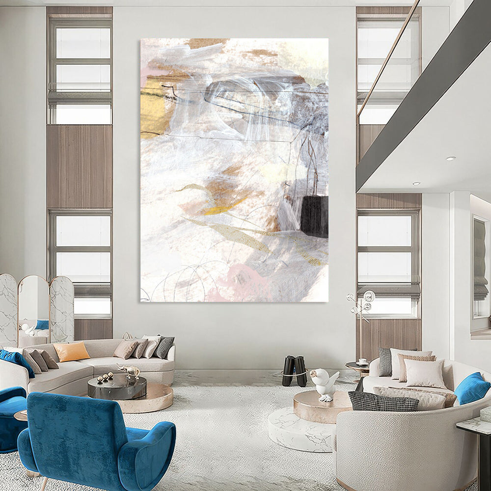 Custom Abstract Paintings: Large Dimensions, Textured & Exquisite DTP187