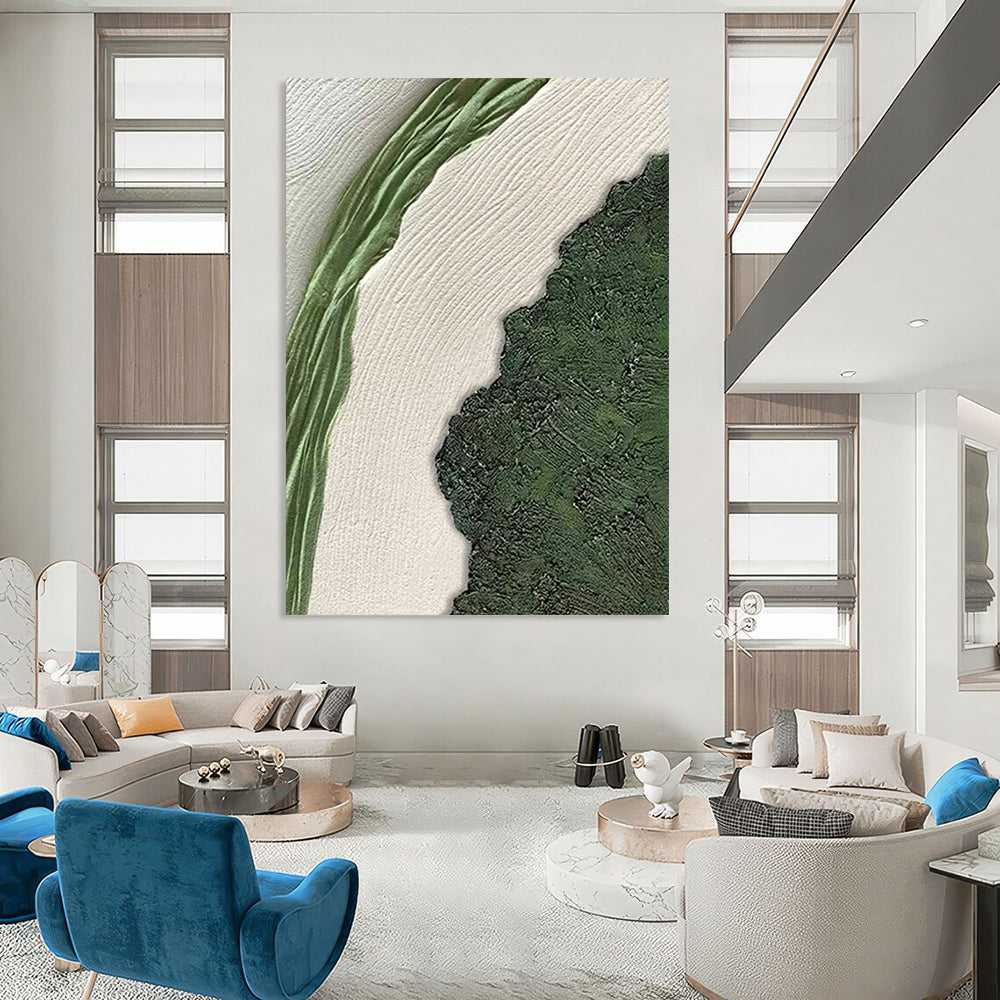 Large Custom Abstract Artworks: Textured Wonders for Bedroom & Entryway DTP316