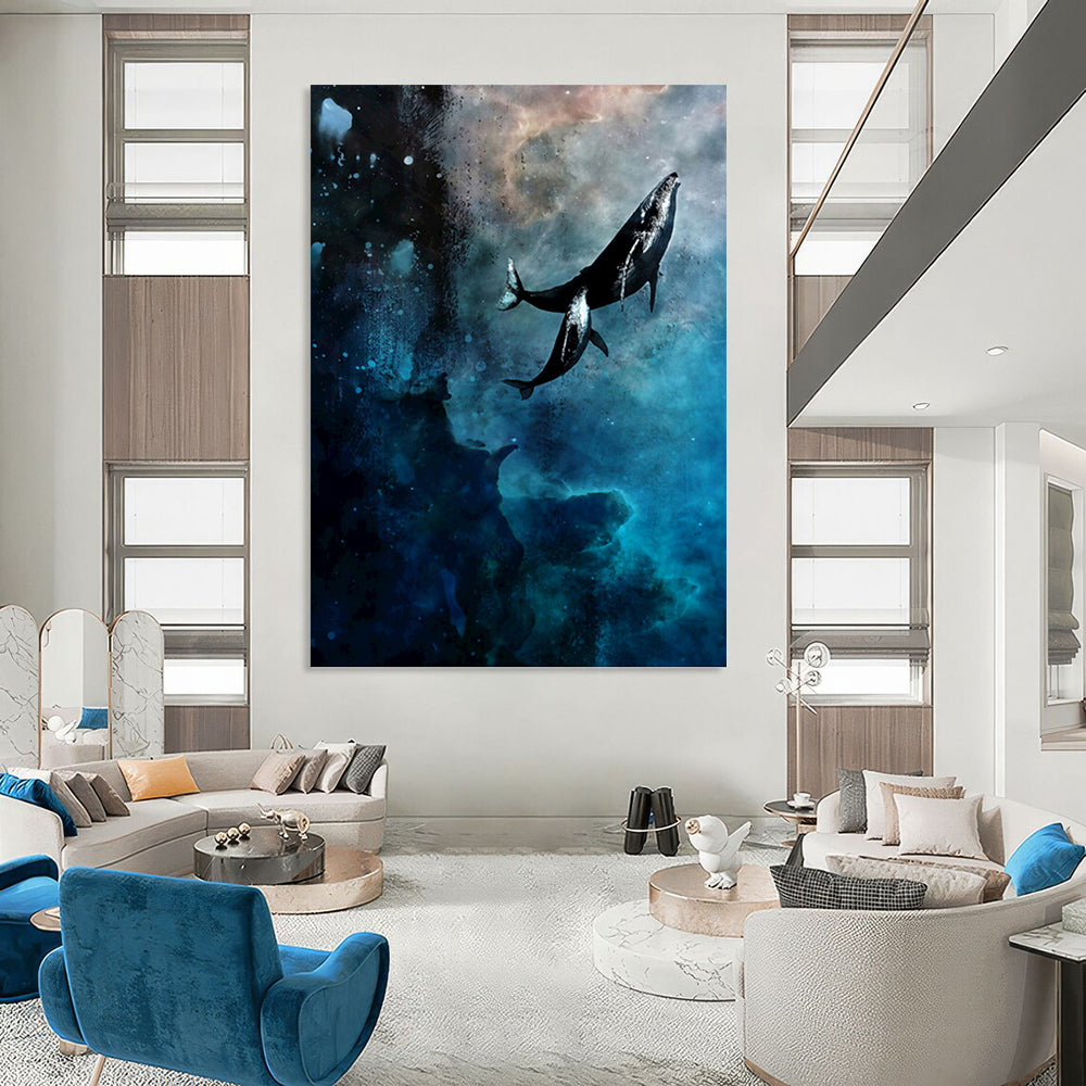 Dramatic Textured Abstract Wall Art for Entryway & Hotel Suite DKH0933