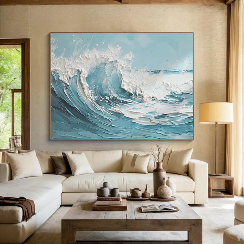 Bespoke Large Abstract Wall Art for Corporate Headquarters DKH042