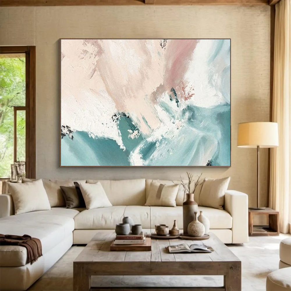 Soft Pastel Abstract - Dreamy Bedroom or Nursery Decor DLZ182