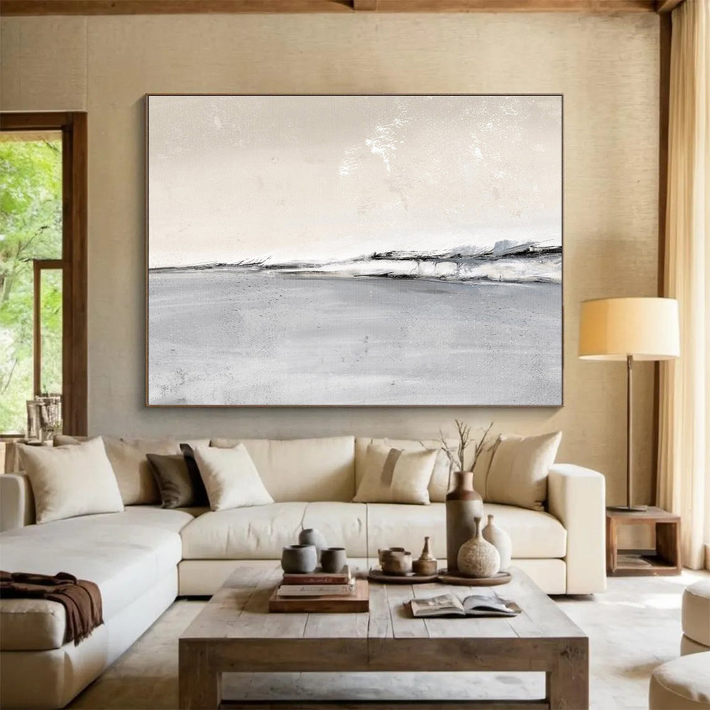 “Elegant Flows” Grand Abstract Wall Decor for Dining Room & Hallway DKH245