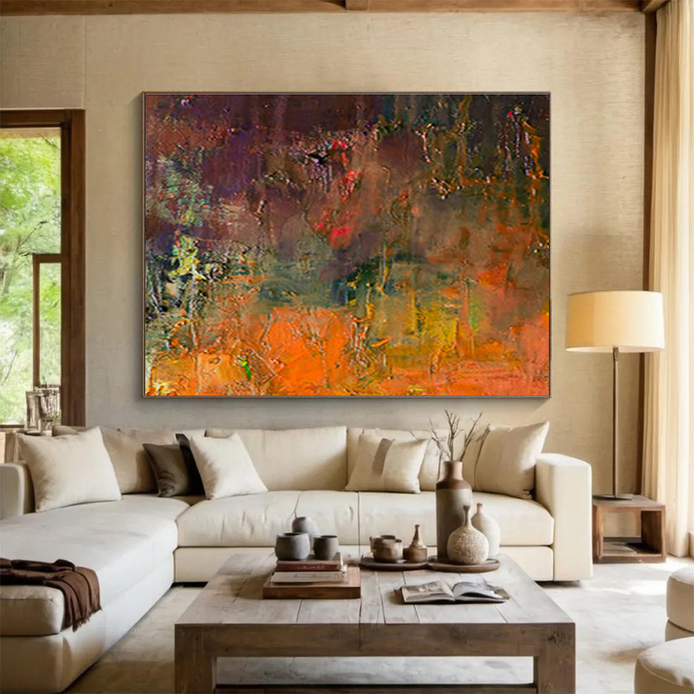 Grand Abstract Painting for Entryway & Living Room DKH370