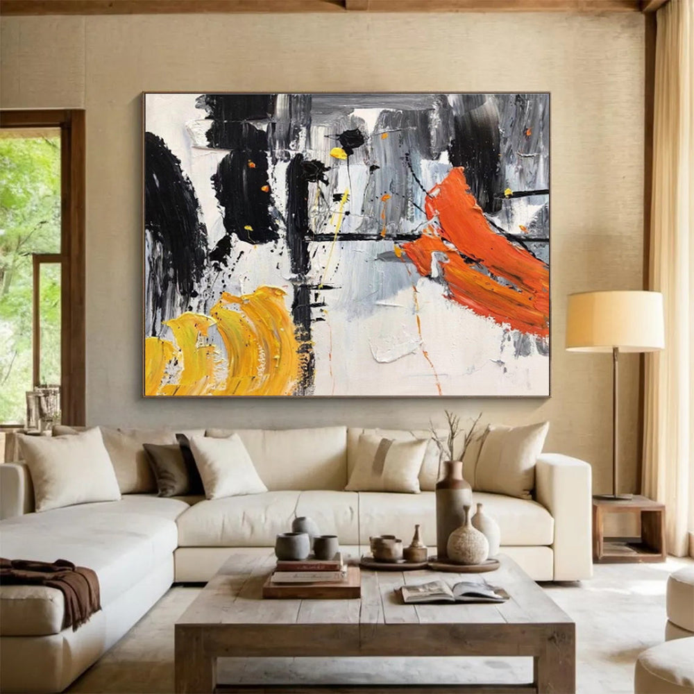Breathtaking Massive Abstract Mural for Bar & Entryway DKH187