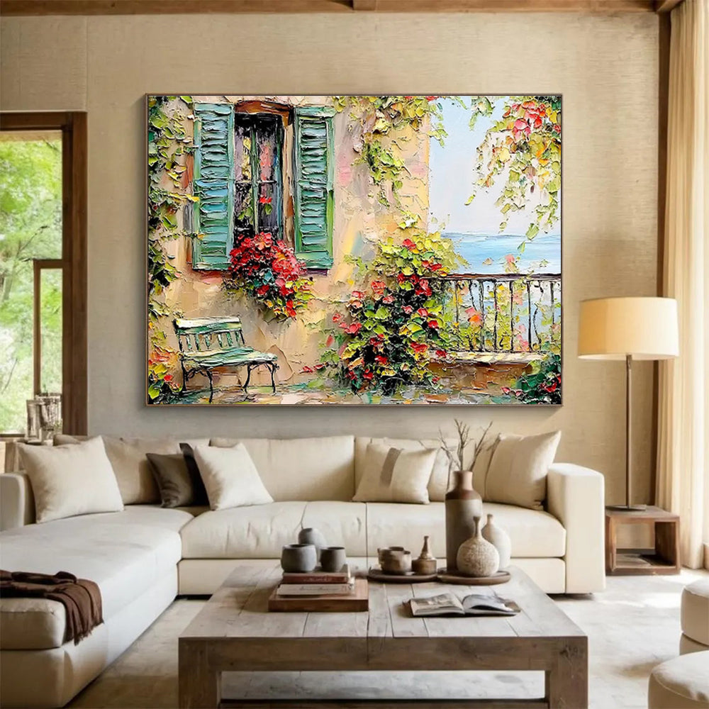 Grand Hand - Painted Textured Abstract Artwork for Interior Transformation DKH692
