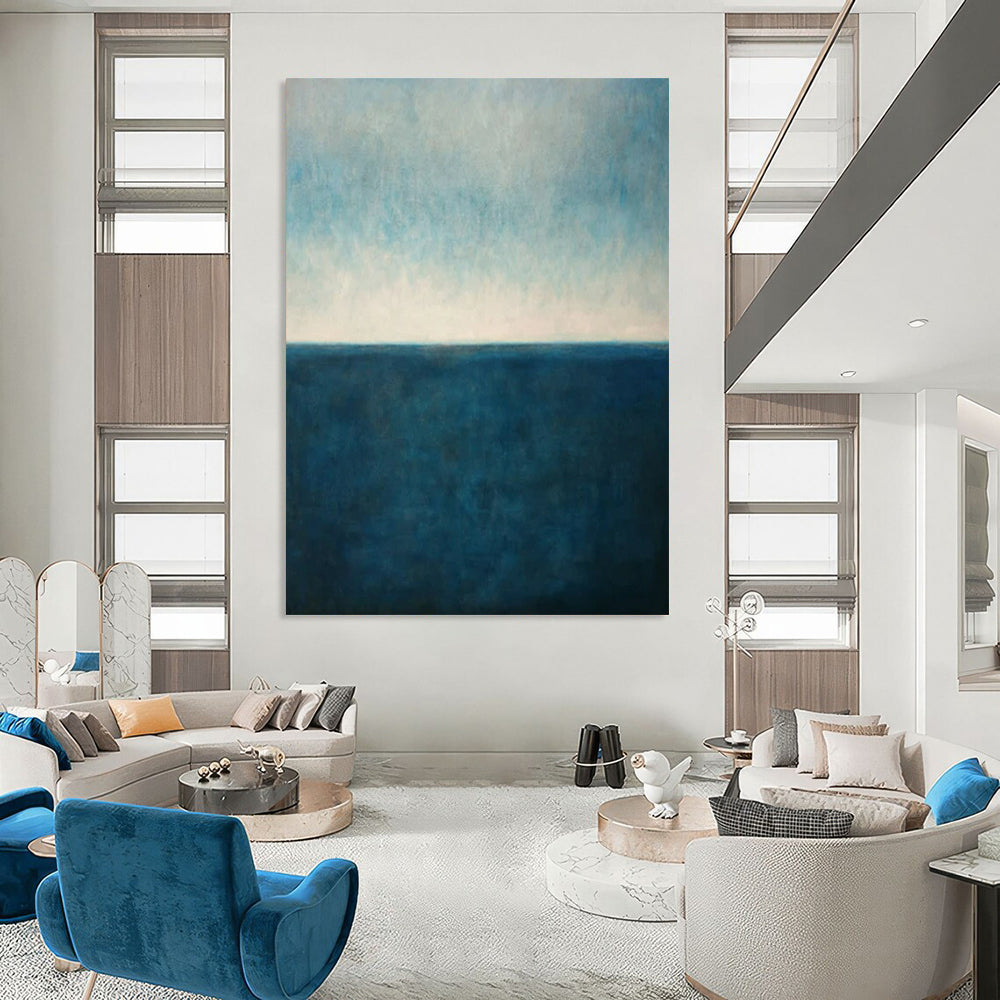 Grandiose Hand-Painted Abstract Art for Office & Bedroom LargeART2326