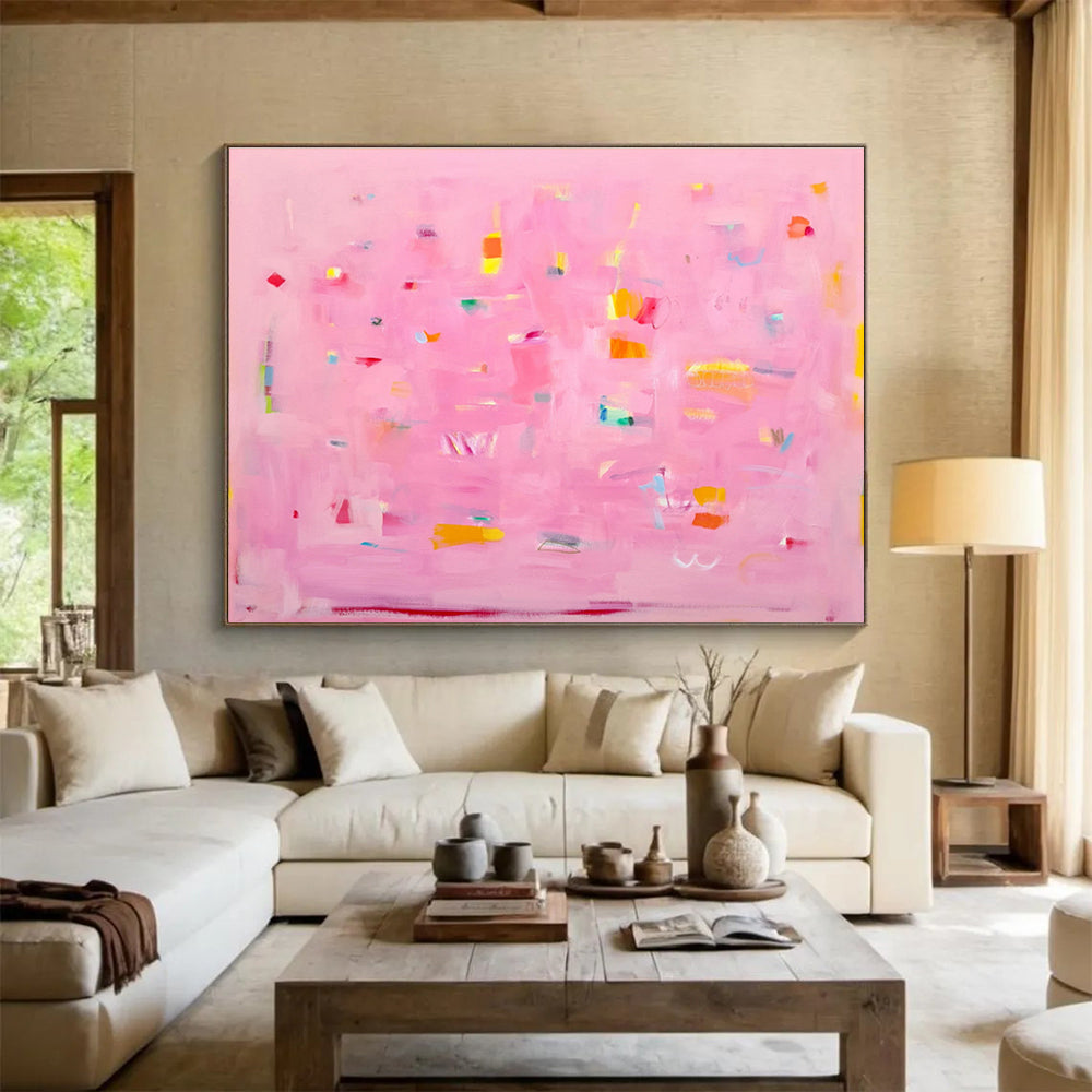 Personalized Large Abstract Mural for Science Museum DKH051