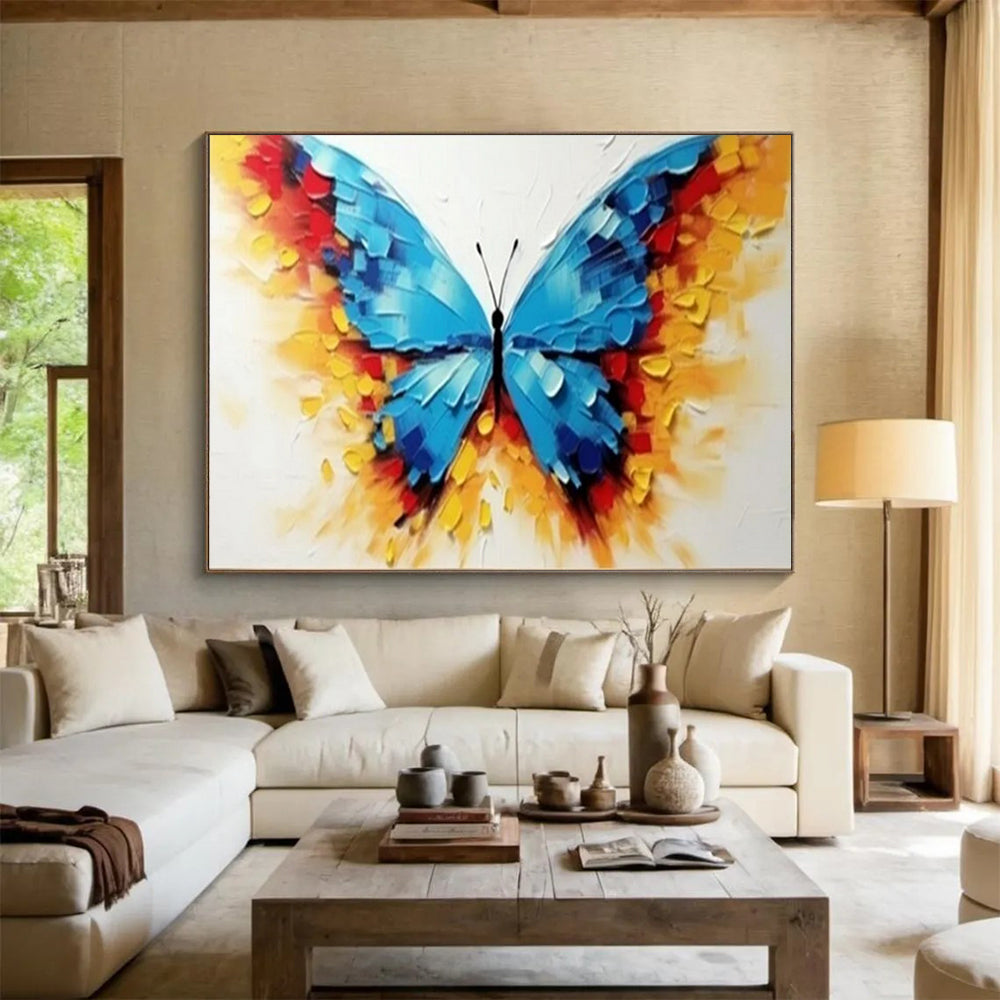 Vast Hand-Painted Abstract Art for Bar & Hotel Lobby LargeART1507