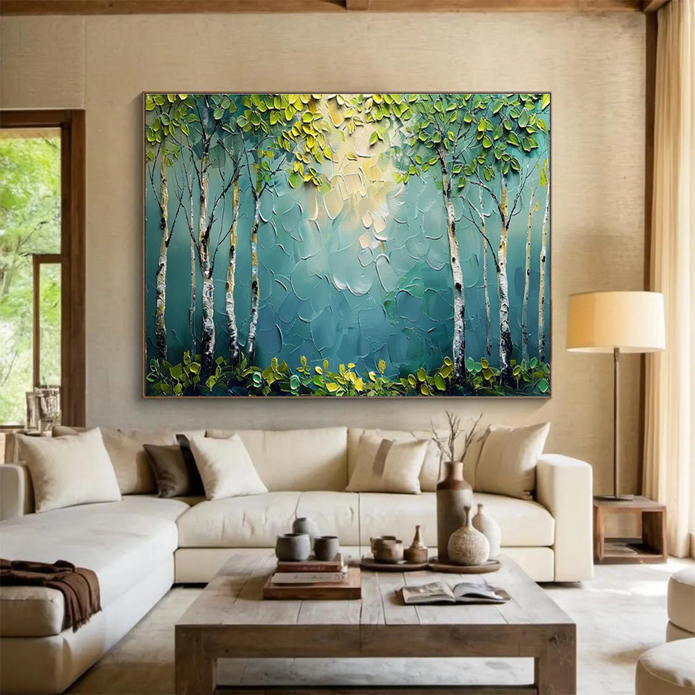 Captivating Original Large - Format Textured Hand - Crafted Abstract Wall Decor for Visual Engagement DKH828