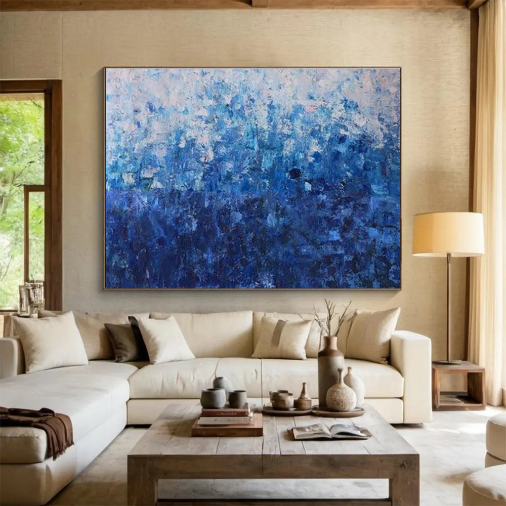 Giant Hand - Painted Textured Abstract Canvas for Artistic Statement DKH660