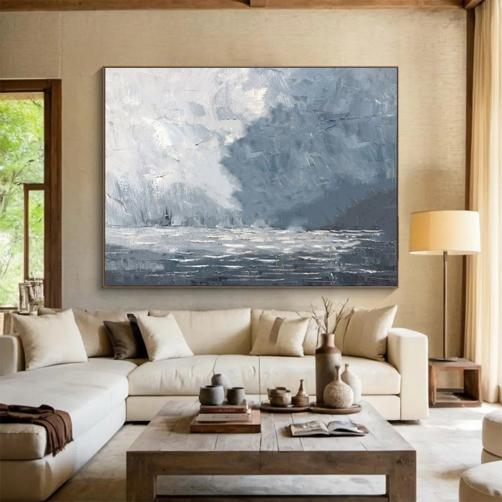 Oversized Abstract Mural for Living Room & Hotel LargeART1550