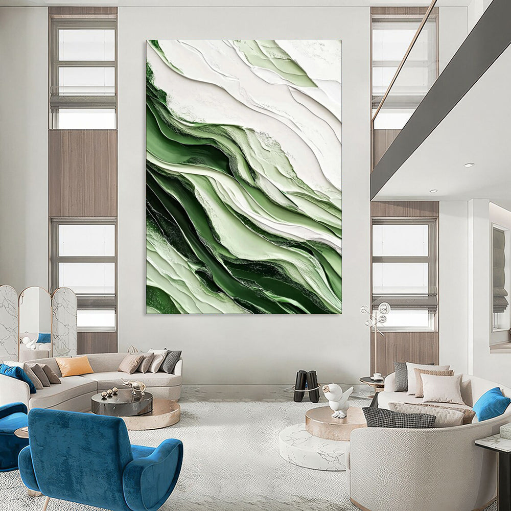 Sophisticated Textured Abstract Wall Art for Office & Reception Area LargeART2069