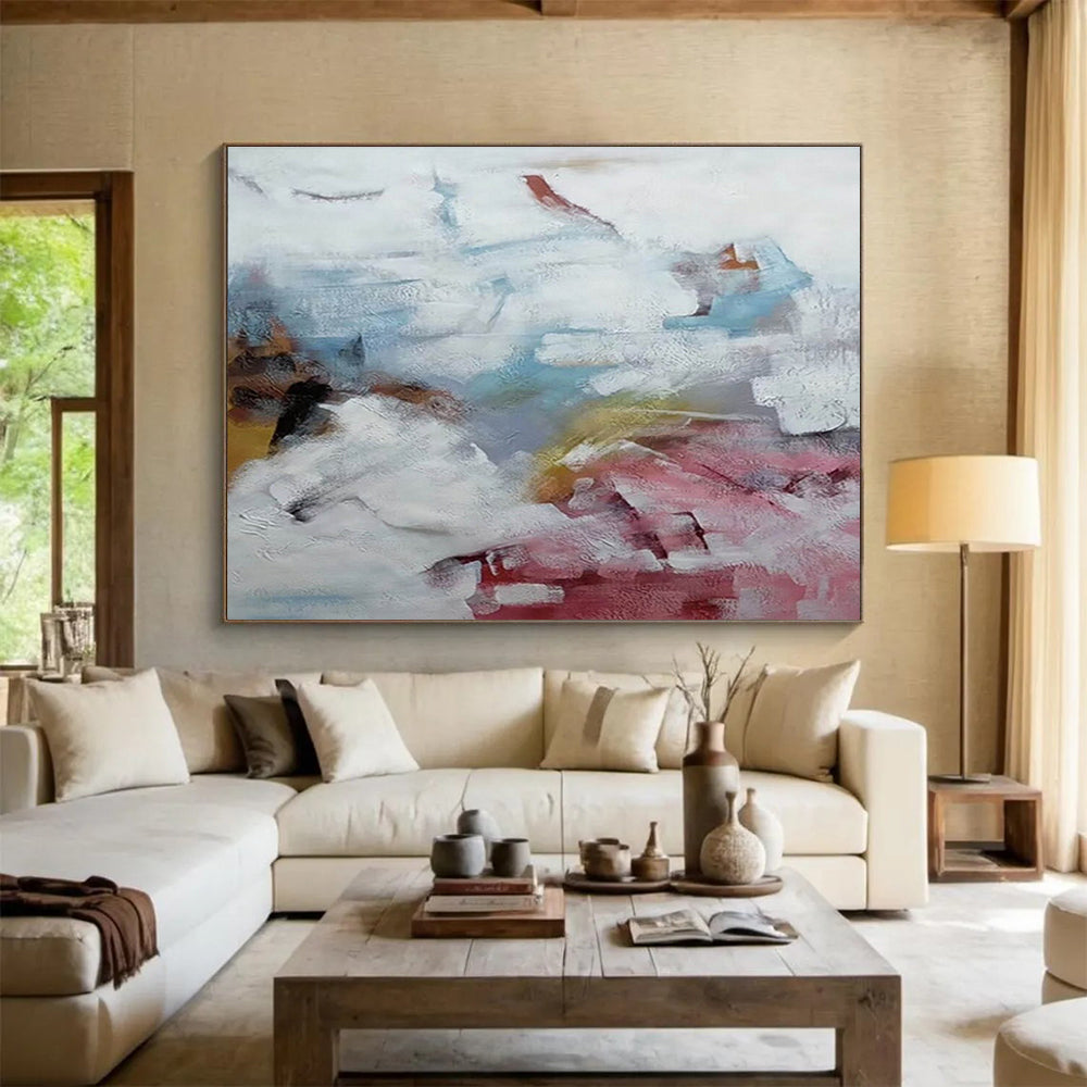Immense Abstract Artwork for Entryway & Office DKH163