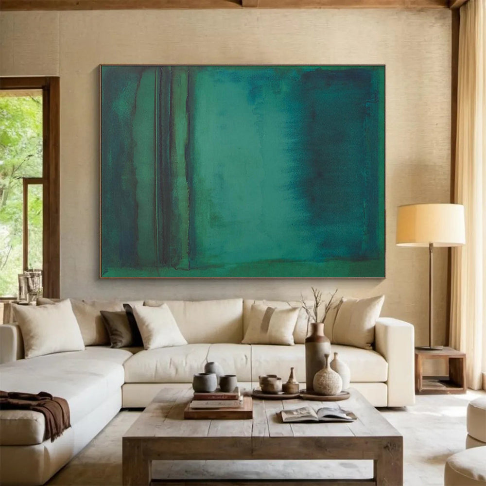 Graceful Hand - Painted Textured Abstract Artwork for Office & Bedroom DKH615