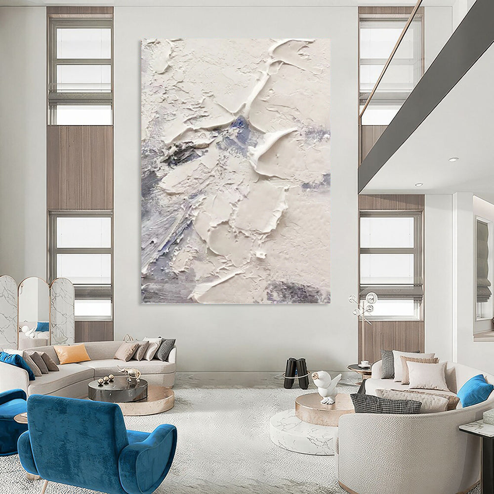 Mysteriously Gigantic Hand - Painted Textured Abstract Mural for Planetarium & Observatory DKH1258
