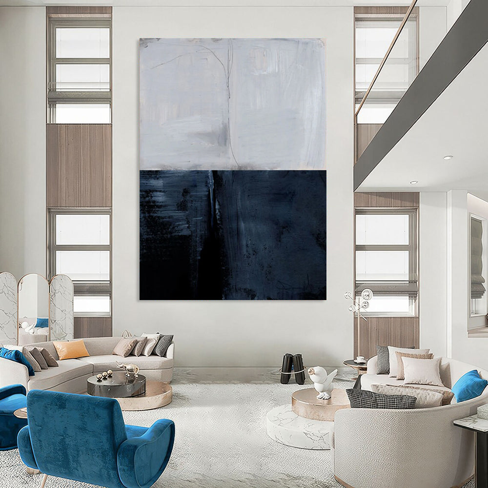 Handmade Large-Scale Abstract Paintings: Custom, Textured, and Captivating DTP206