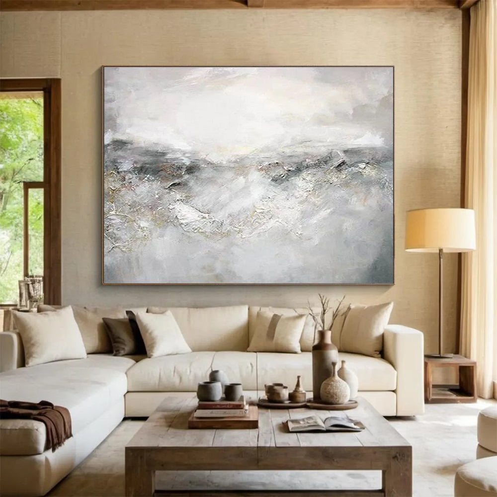 Large - Format Abstract Art for Office & Bedroom DKH441