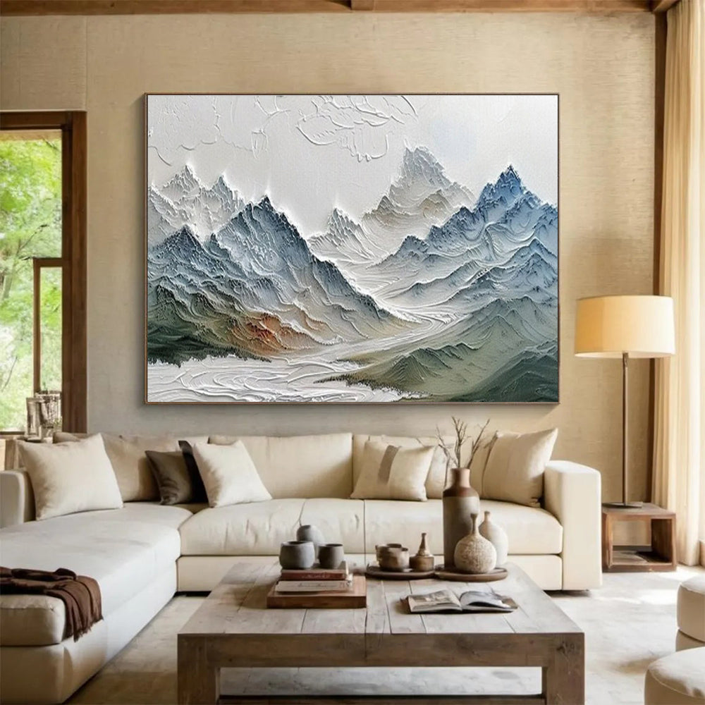 Monumental Abstract Canvas for Office & Entryway DKH453