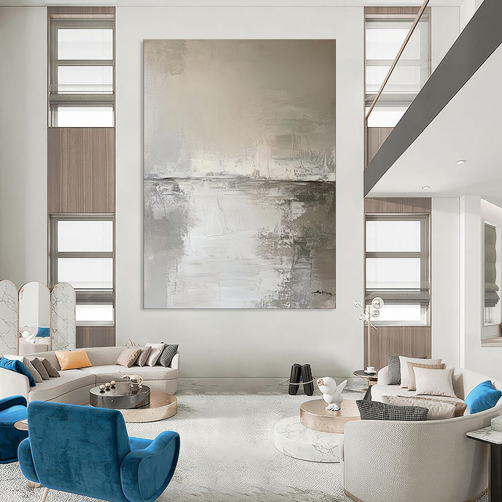 Industrial Chic Textured Abstract Wall Art for Loft & Warehouse Conversion LargeART2083
