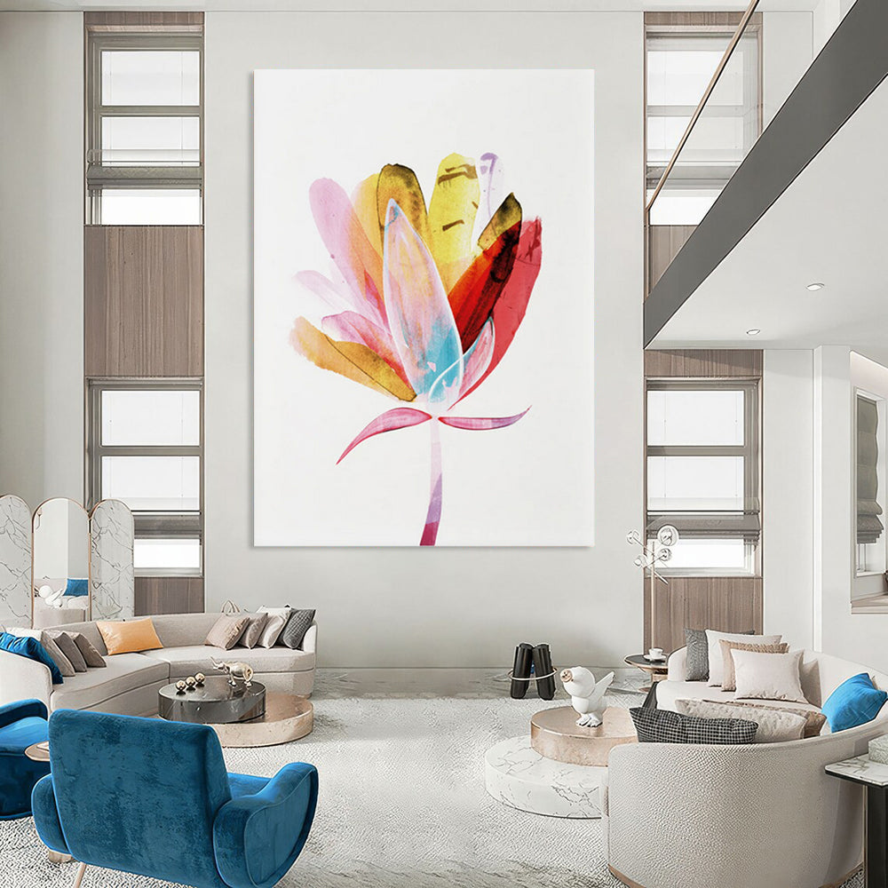 Large Custom Hand-Painted Abstract Paintings: Textures for a Luxurious Feel DTP215