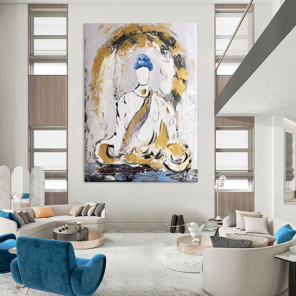 Large-Scale Textured Abstract Wall Mural for Bar & Hotel Lobby LargeART2098