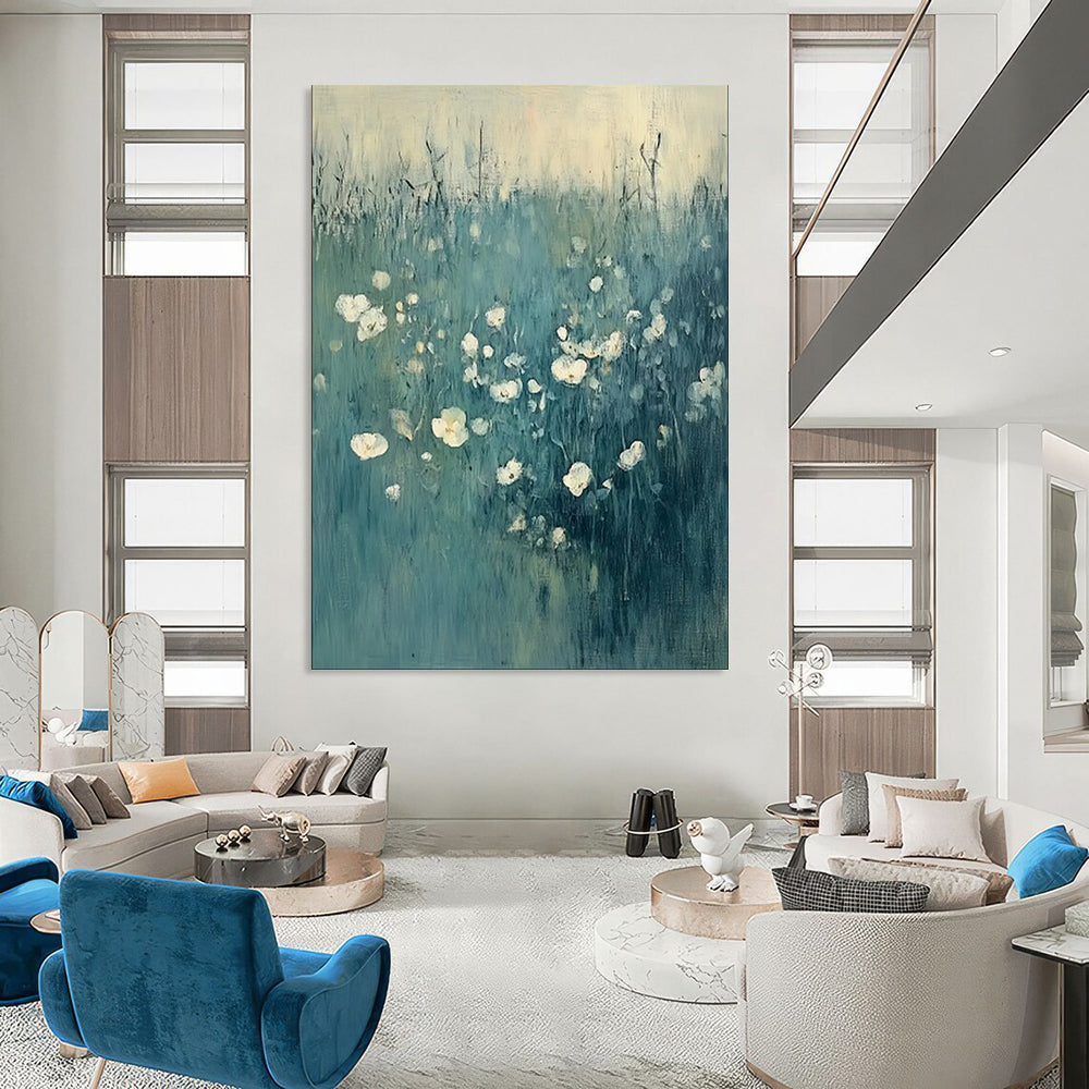 Hand-Painted Personalized Abstract Painting for Bedroom & Hotel LargeART1933