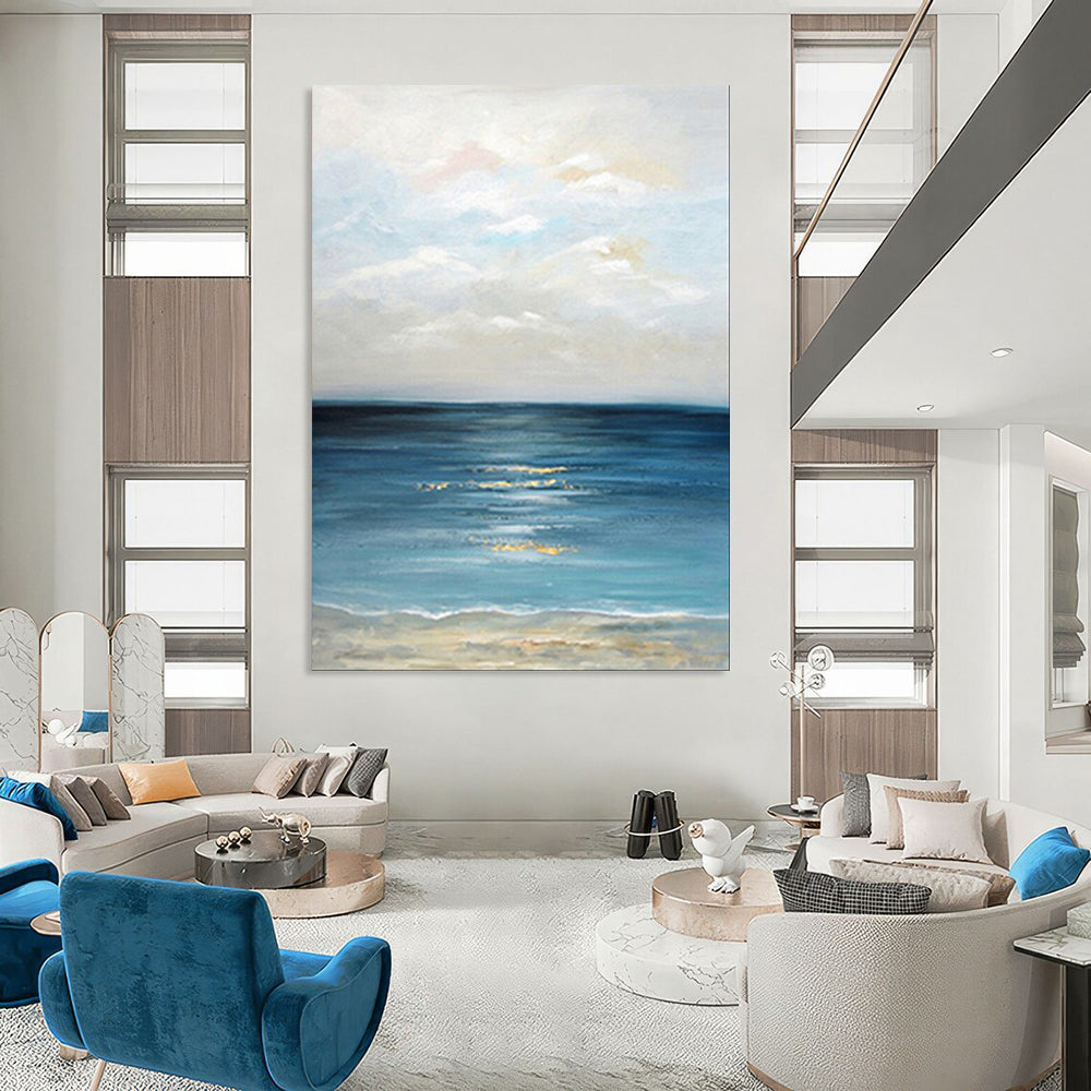 Mysterious & Enigmatic Abstract Canvas Art for Bar & Hotel LargeART2020