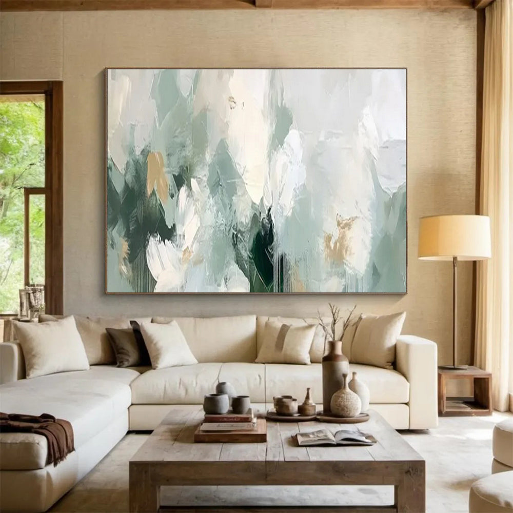 Opulent Abstract Mural for Entryway & Hotel Lobby LargeART1693