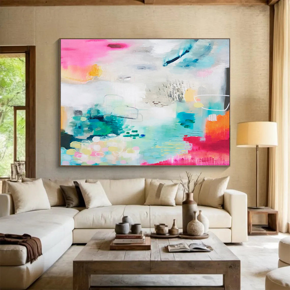 Custom - Designed Mural for Bedroom & Office DKH063
