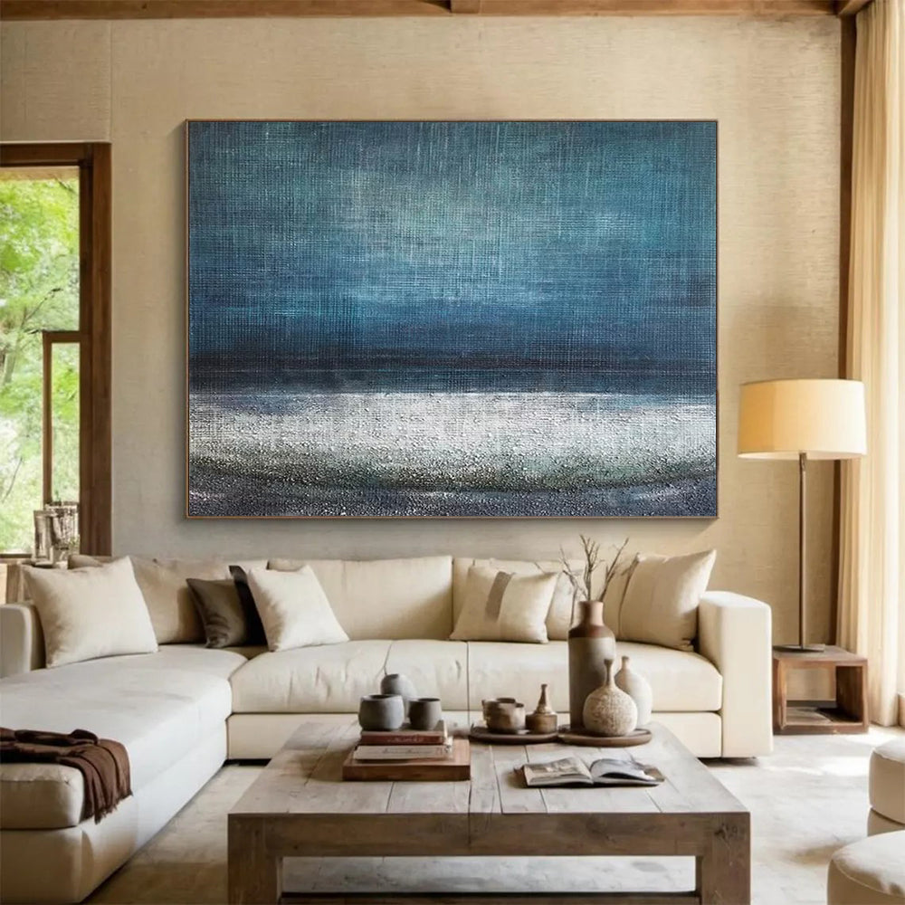 Serene Blue Abstract: Bring the Calm of the Ocean Indoors DLZ154