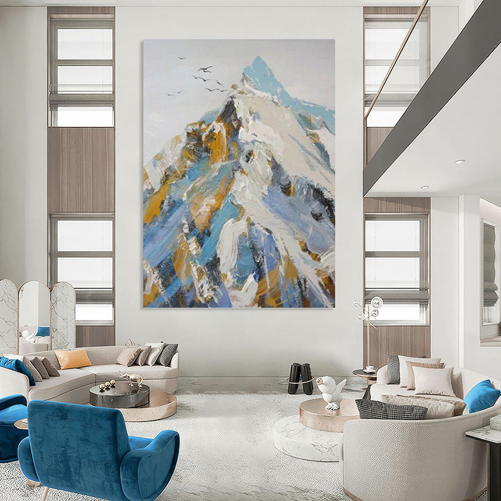 Boldly Textured Abstract Artwork for Office & Dining Room DKH0955