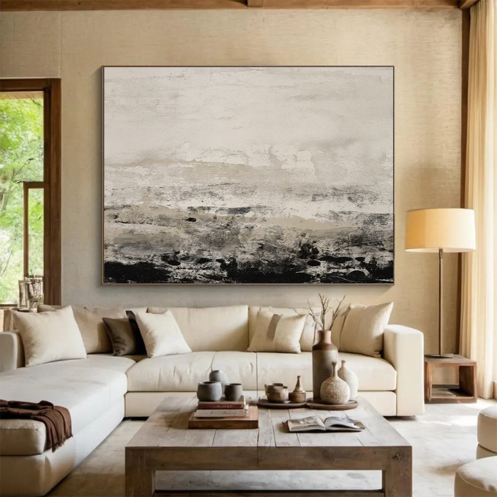 Large - Sized Abstract Mural for Bedroom & Dining Room DKH445