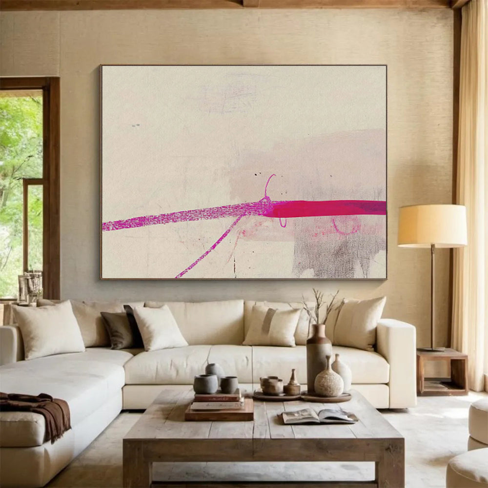 “Mystic Resonances” Giant Abstract Canvas for Bedroom & Entryway DKH279