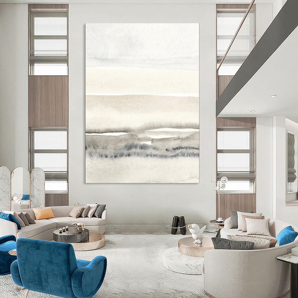 Mysterious Textured Abstract Wall Art for Bedroom & Study LargeART2055